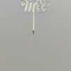 Toper plexiglas ”Mr & Mrs”