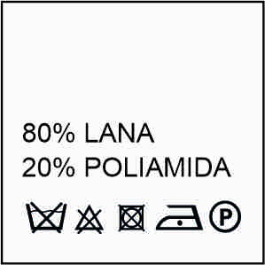 80% LANA  |  20% POLIAMIDA
