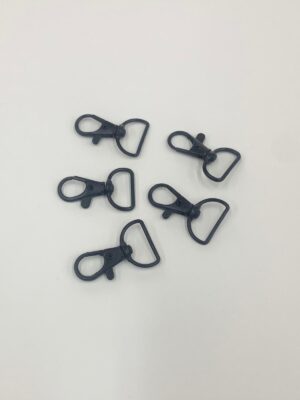 Carabină metal negru (set 50 buc.)