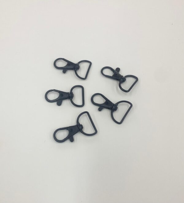 Carabină metal negru (set 50 buc.)