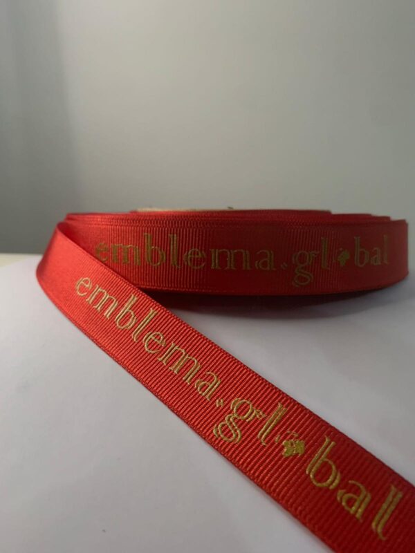 Panglică Ripsată Premium Personalizată Serigrafic